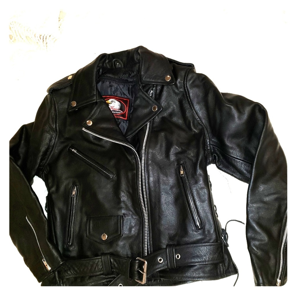 Women's Black Moto Jacket